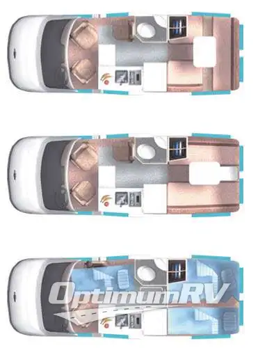 2015 Roadtrek Popular 210-Popular Floorplan Photo
