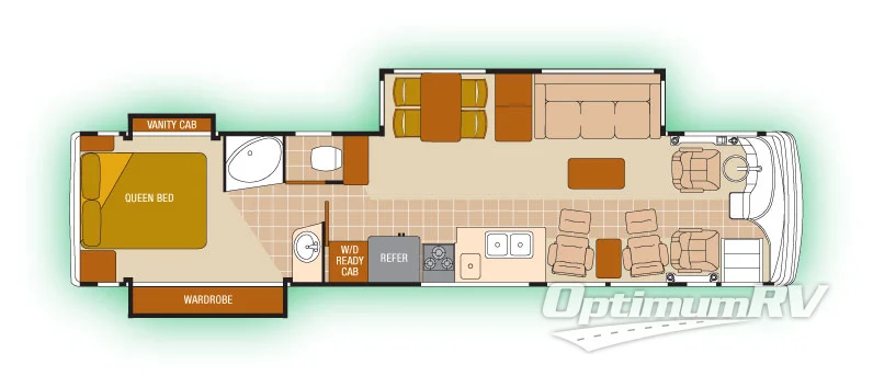 2006 Alfa Leisure See Ya! Diesel 1004 - SY40FD Floorplan Photo