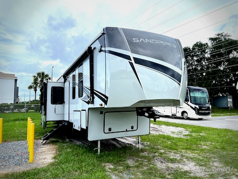 Used 2024 Forest River Sandpiper 4002FB Featured Photo