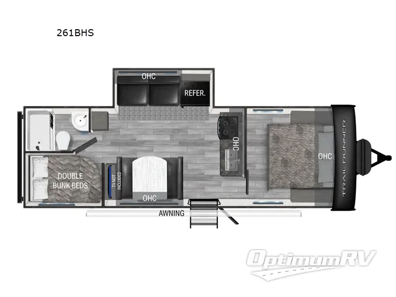 2024 Heartland Eddie Bauer 261BH Floorplan Photo