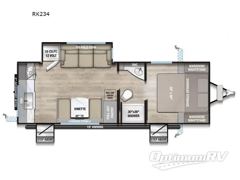 2026 Alliance Delta Ultra Lite RK234 Floorplan Photo
