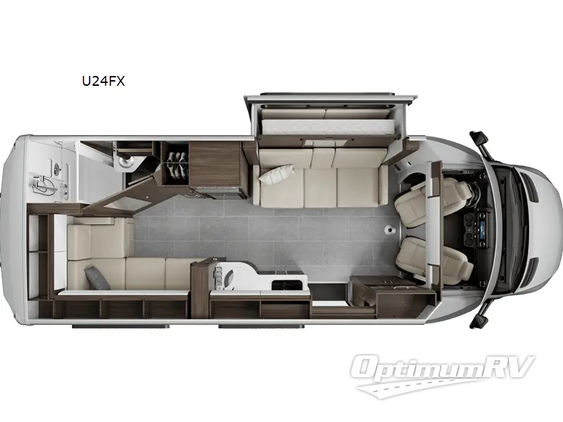 2023 Leisure Travel Unity U24FX Floorplan Photo