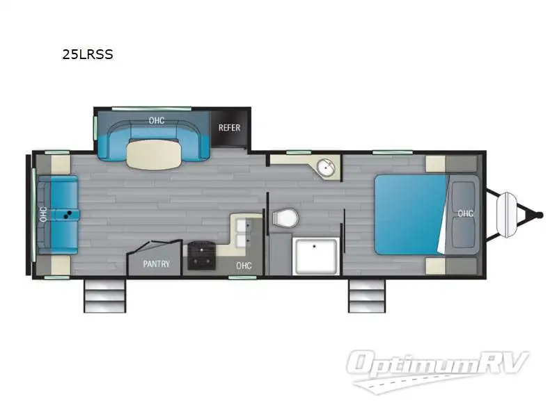 2022 Heartland North Trail 25LRSS Floorplan Photo