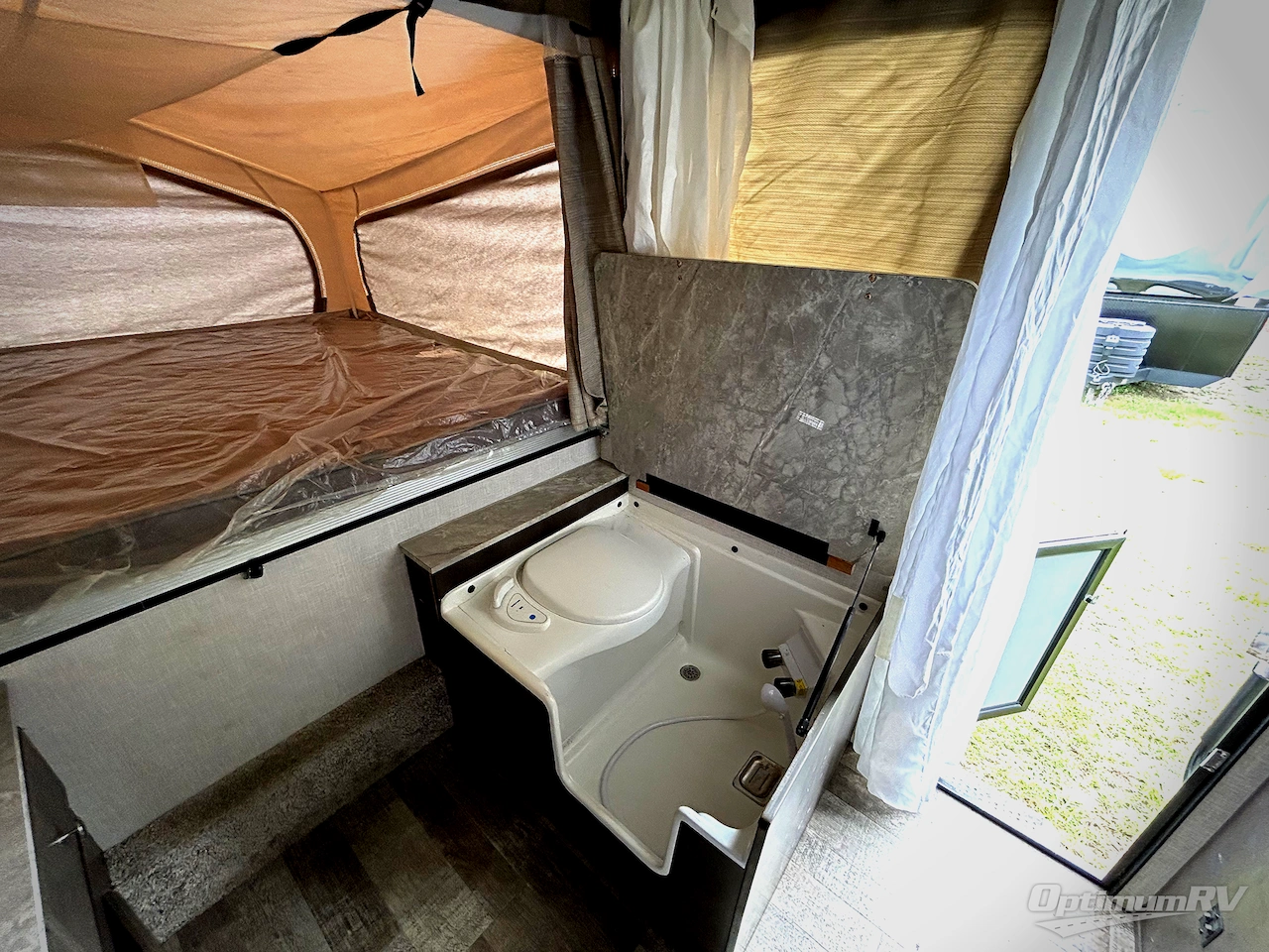 Forest River Pop Up Camper With Toilet And Shower Used 2021 Forest