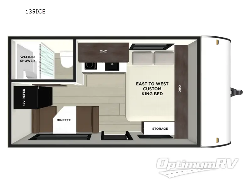2026 Forest River Wildwood FSX 135ICE RV Floorplan Photo