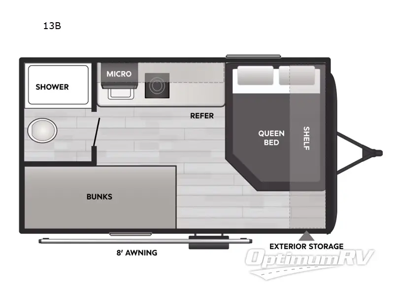 2025 Keystone Coleman 13B Floorplan Photo