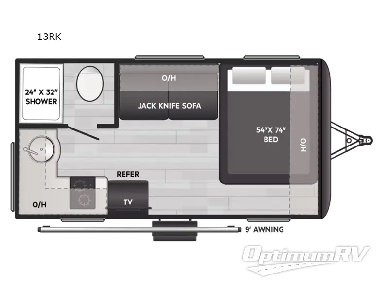 2026 Keystone Reign 13RK Floorplan Photo
