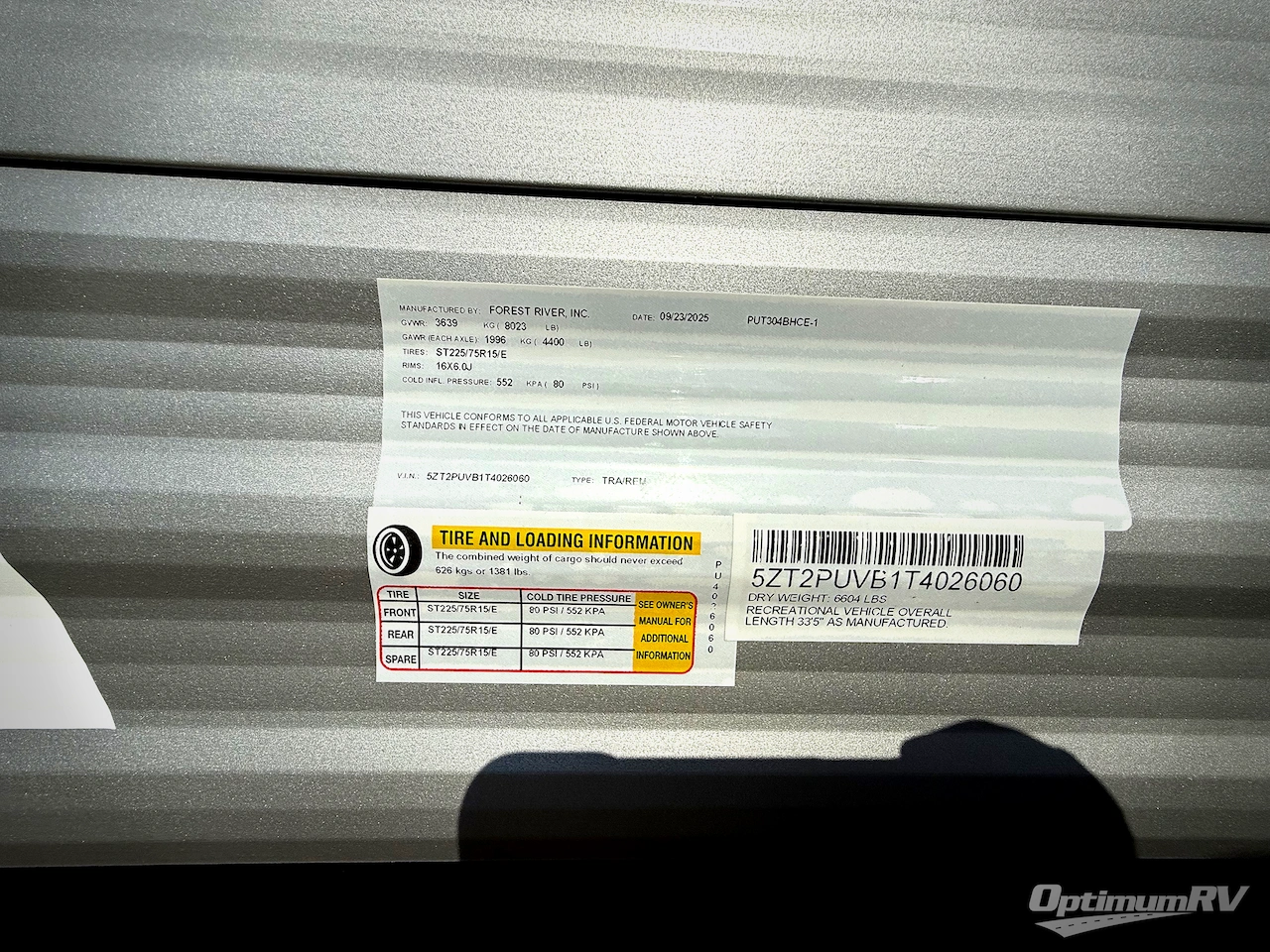2026 Forest River Puma Camping Edition 304BHCE Photo 17
