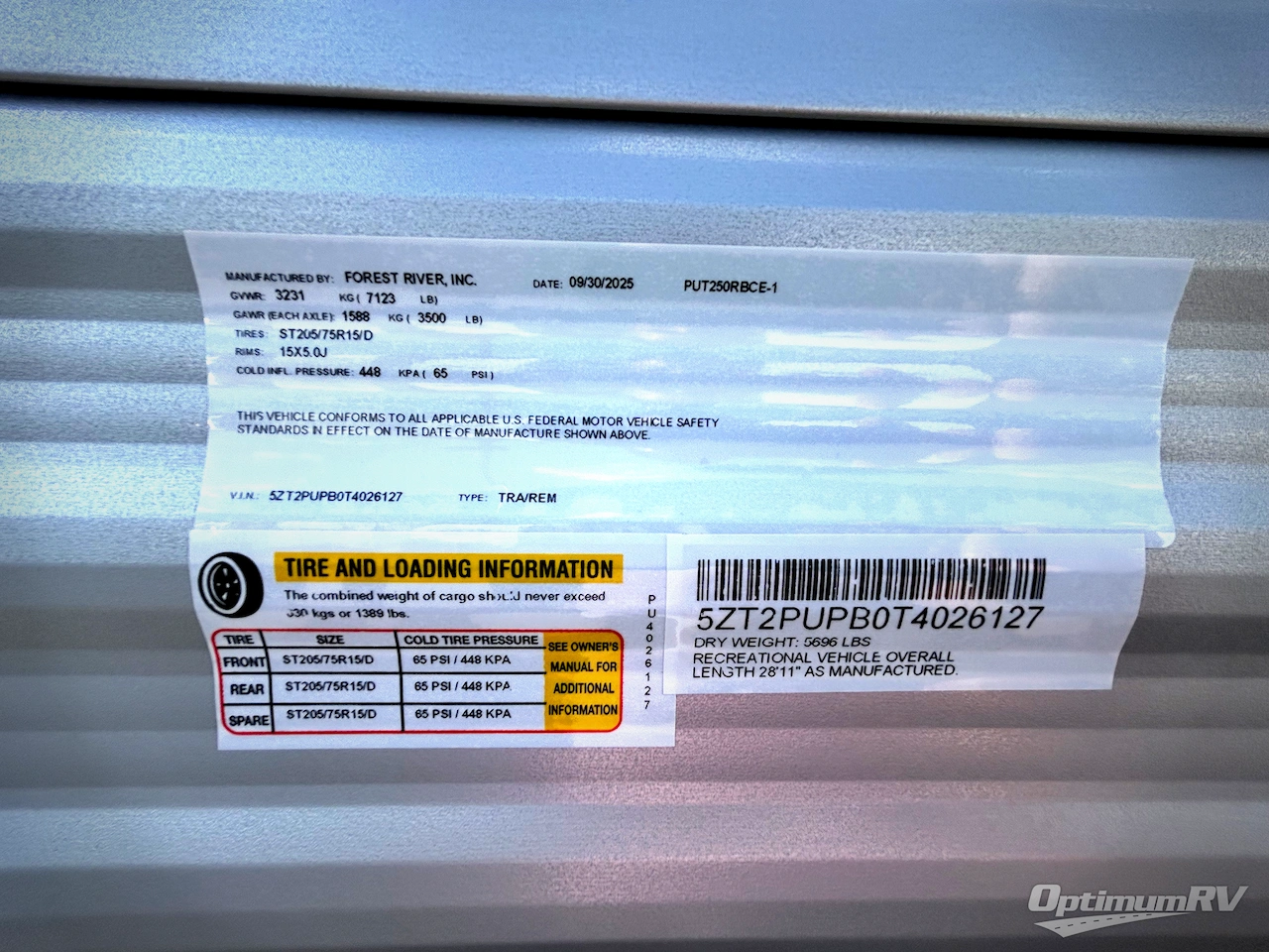 2026 Forest River Puma Camping Edition 250RBCE Photo 21