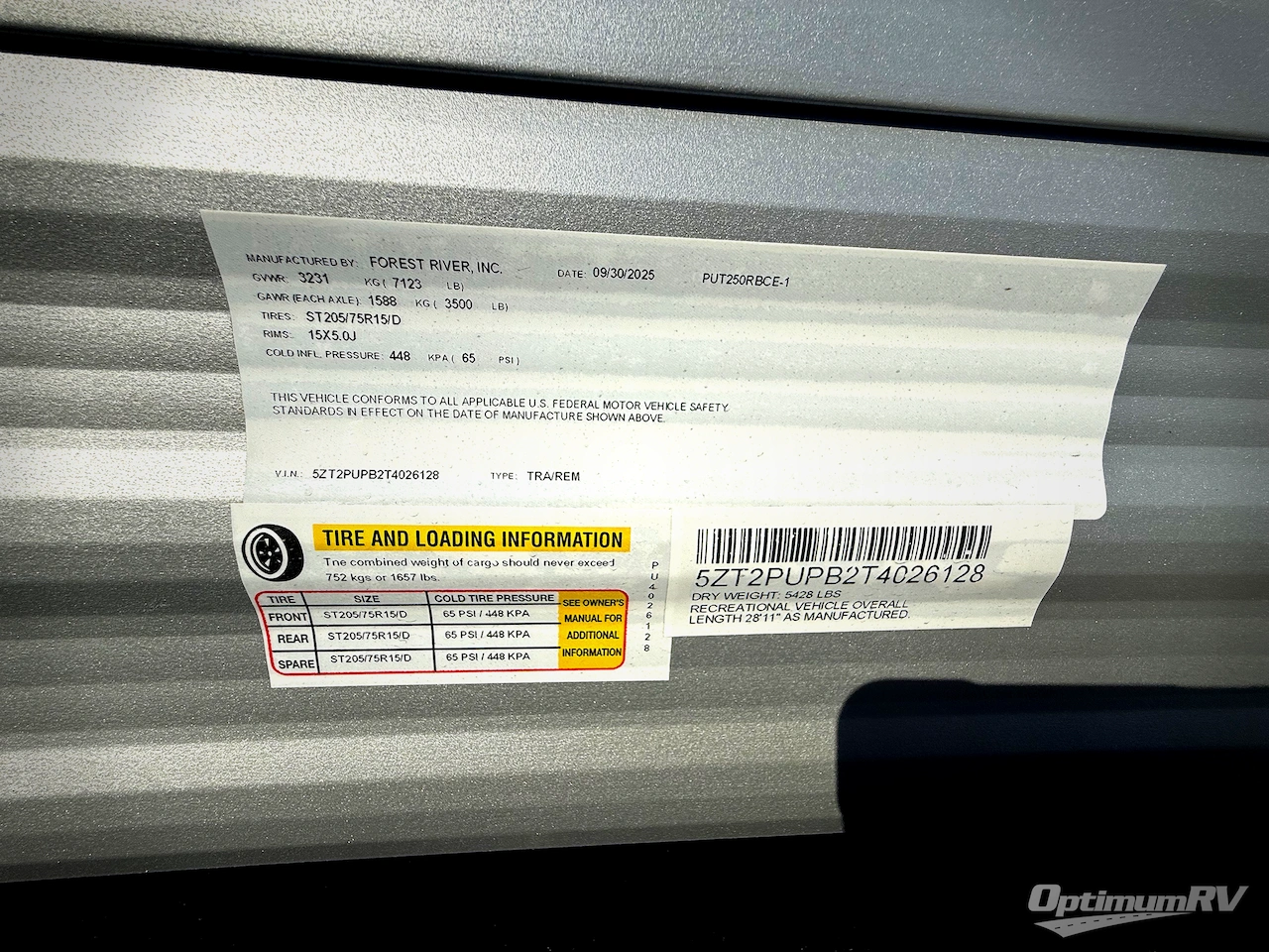 2026 Forest River Puma Camping Edition 250RBCE Photo 18