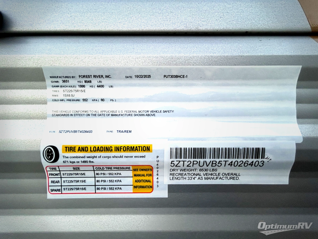 2026 Forest River Puma Camping Edition 303BHCE Photo 18