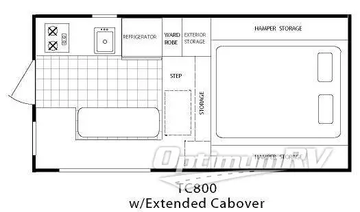 2014 Northstar Northstar TC800 Floorplan Photo