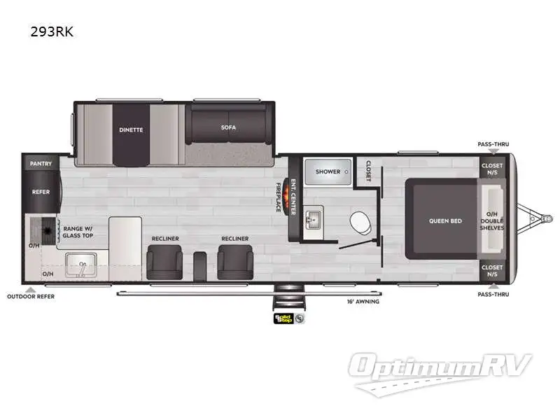 2021 Keystone Springdale 293RK Floorplan Photo