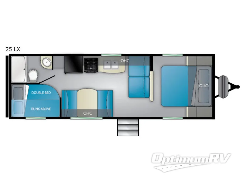 2019 Heartland Prowler Lynx 25LX Floorplan Photo