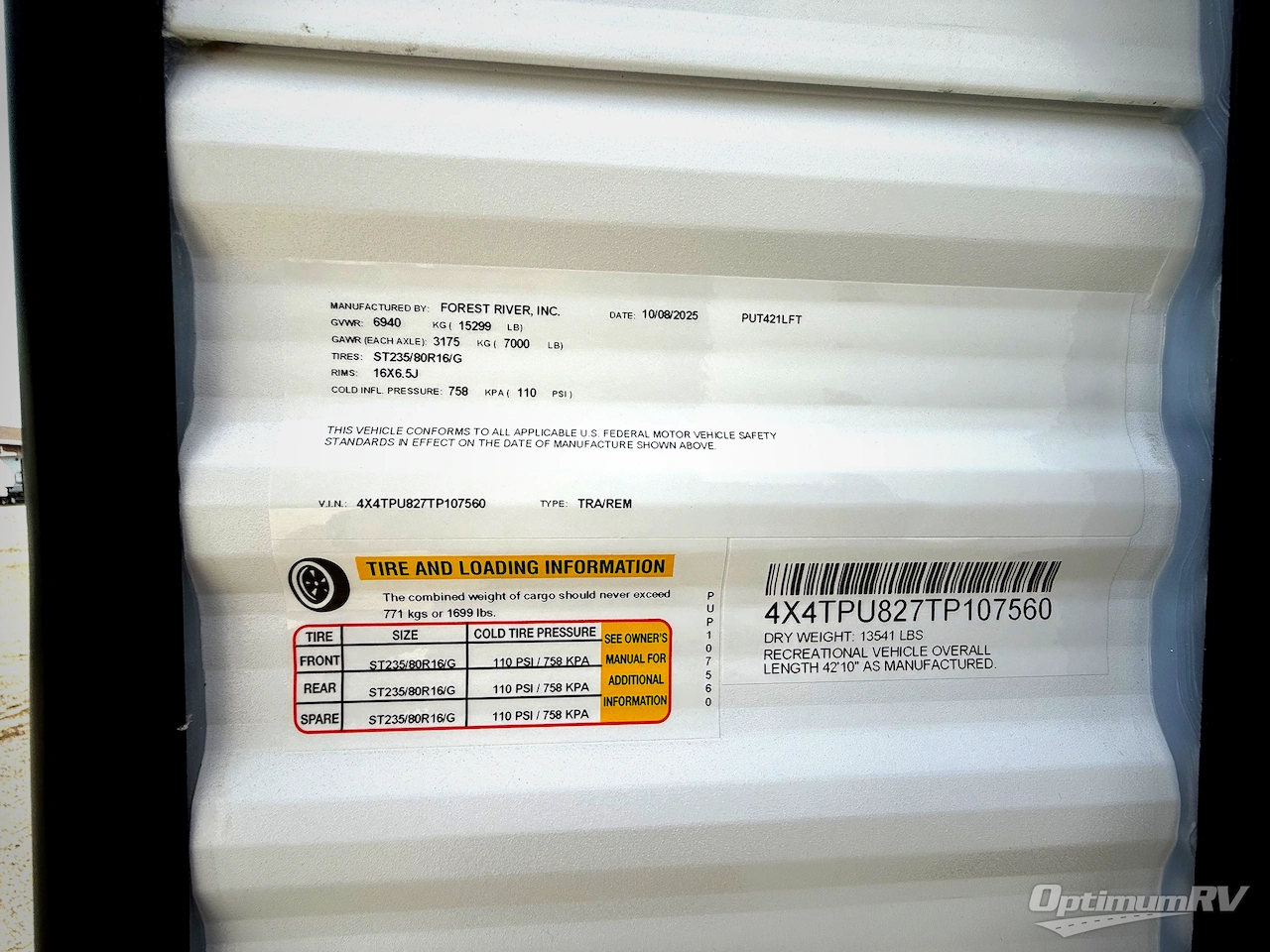 2026 Forest River Puma Vista 421LFT Photo 25