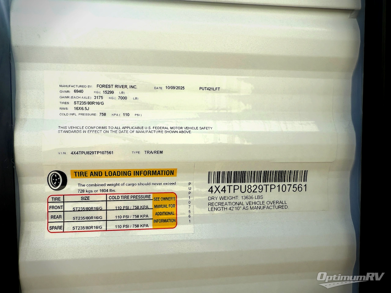 2026 Forest River Puma Vista 421LFT Photo 25