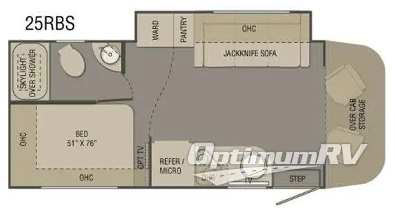 2015 Renegade Villagio 25RBS Floorplan Photo