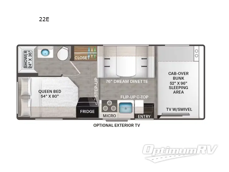 2023 Thor Magnitude GA22 RV Floorplan Photo