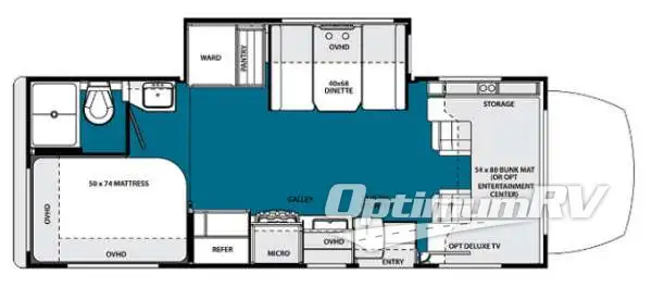 2013 Forest River Solera 24S Floorplan Photo