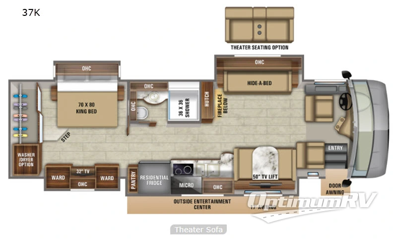 2020 Jayco Embark 37K Floorplan Photo