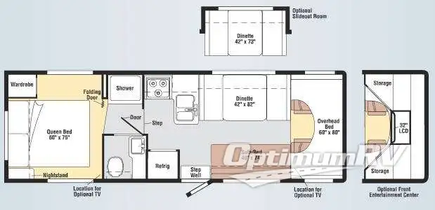 2009 Winnebago Access 29T Floorplan Photo