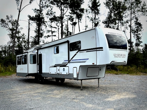 New 2025 Forest River Cherokee Arctic Wolf Suite 3650SUITE Featured Photo