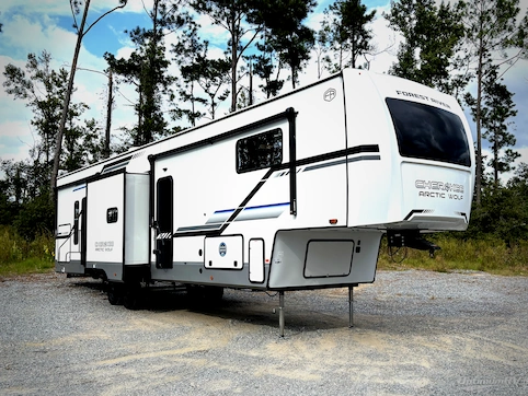 New 2025 Forest River Cherokee Arctic Wolf Suite 3750SUITE Featured Photo