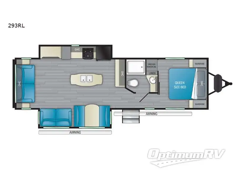 2022 Heartland Sundance Ultra Lite 293RL Floorplan Photo