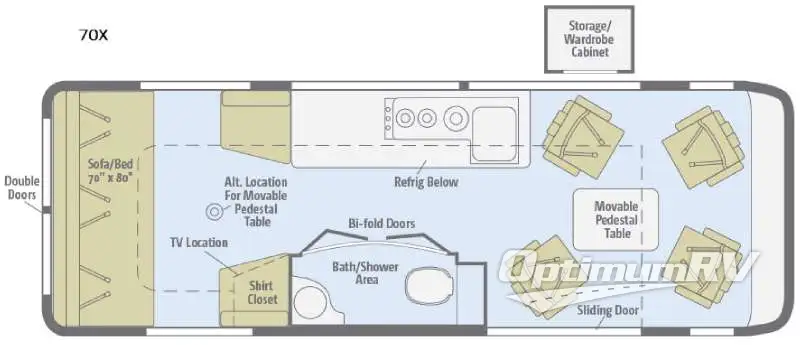 2016 Winnebago Era 70X Floorplan Photo