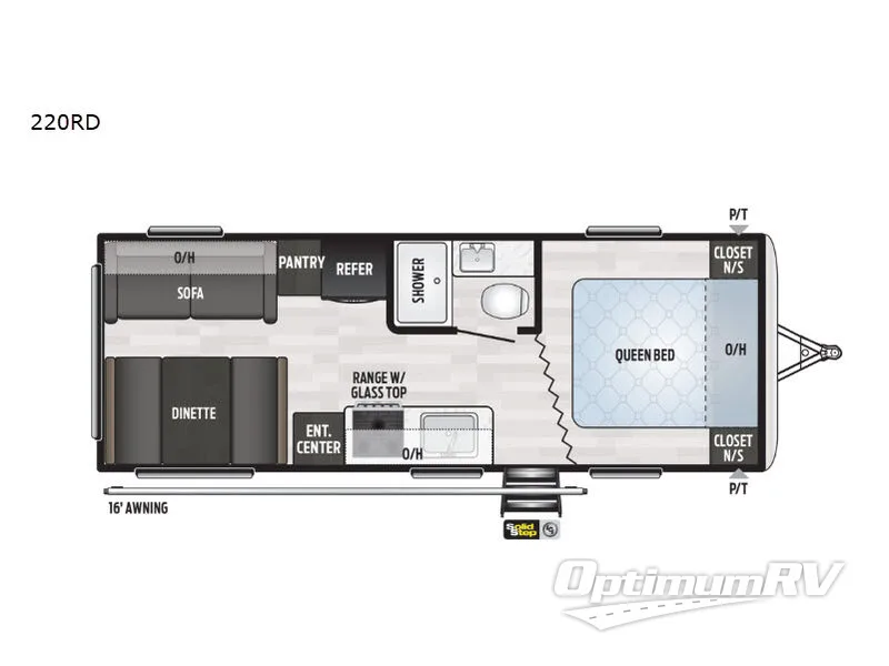 2020 Keystone Springdale 220RD Floorplan Photo