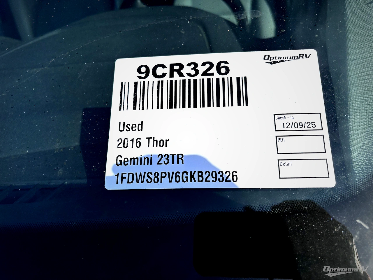 2016 Thor Gemini 23TR Photo 1