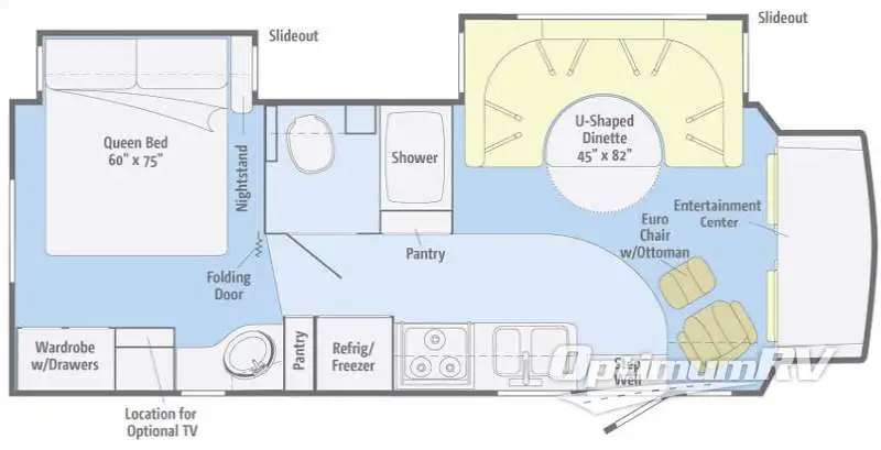 2011 Winnebago Aspect 28B Floorplan Photo