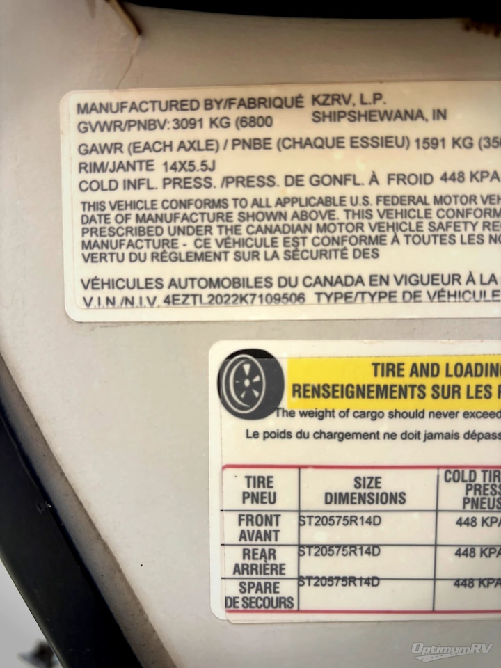2019 KZ Connect SE C201RBSE Photo 12