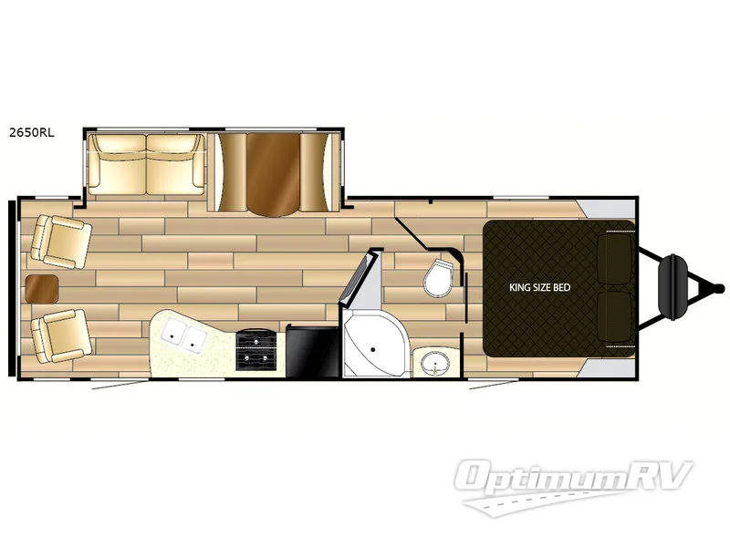 2017 Heartland MPG 2650RL Floorplan Photo