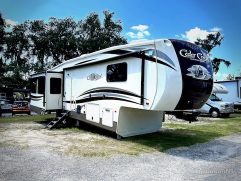 Used 2017 Forest River Cedar Creek Hathaway Edition 38CK2 Featured Photo