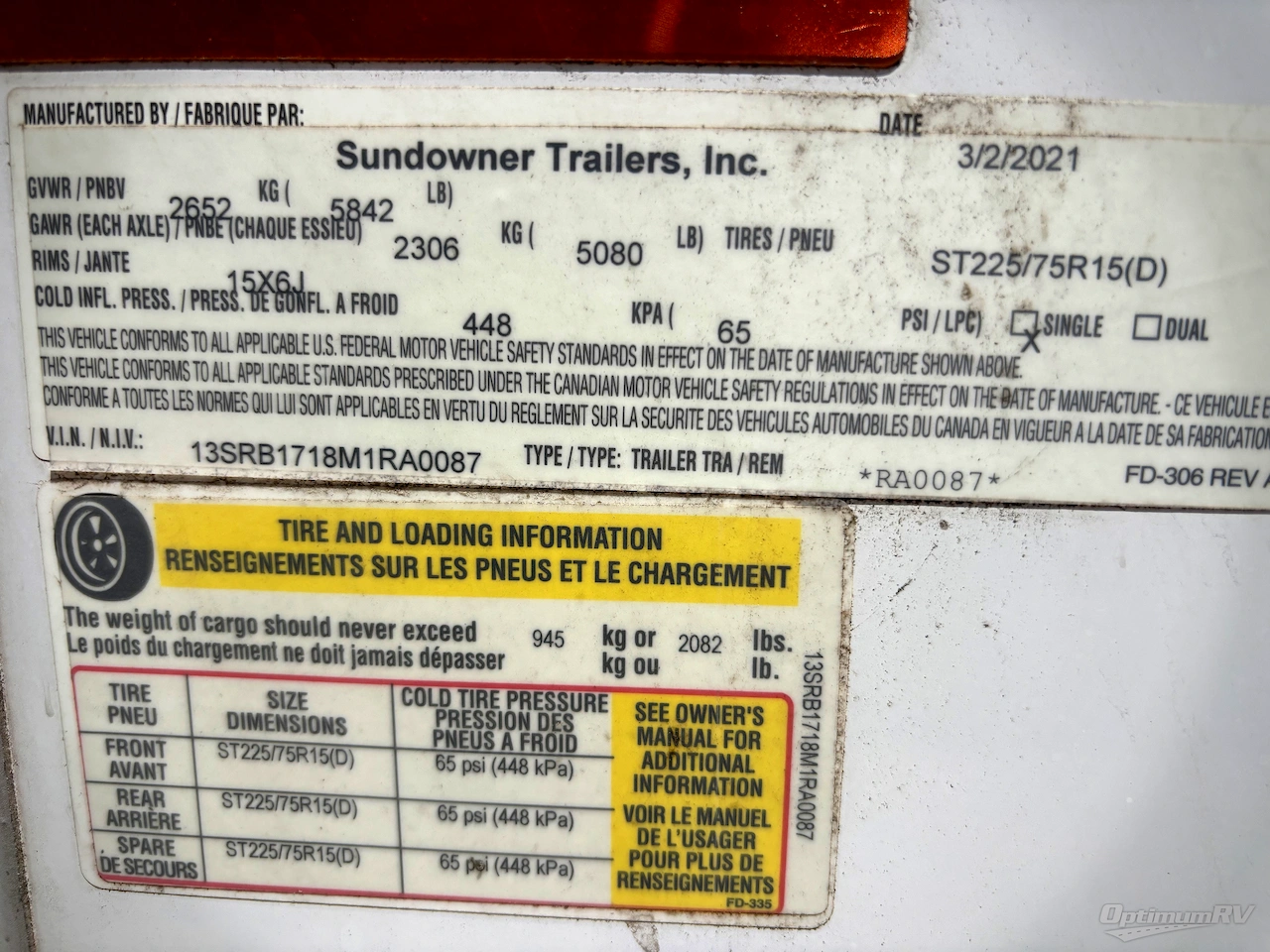 2021 Sundowner Trail Blazer 1669 Photo 19