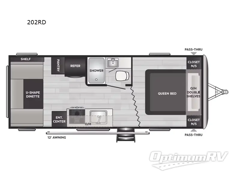 2023 Keystone Springdale 202RD Floorplan Photo