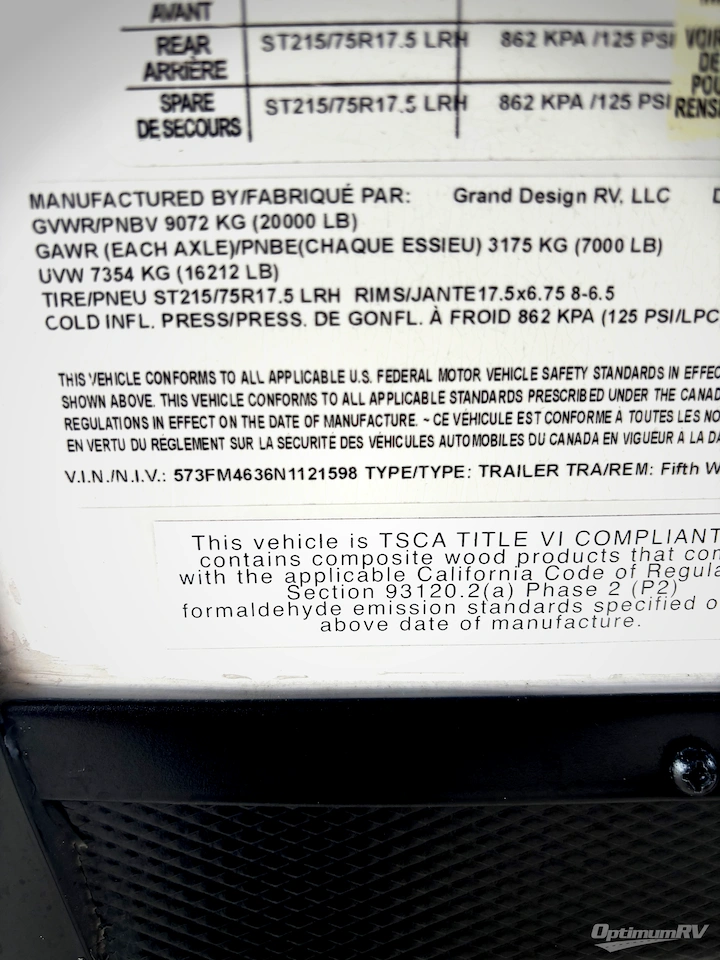 2022 Grand Design Momentum M-Class 395MS Photo 23