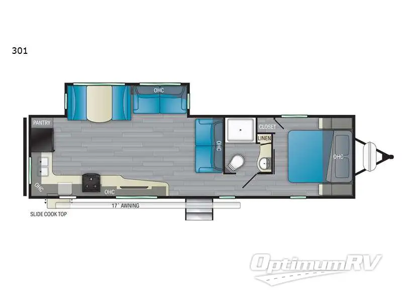 2021 Heartland Mallard 301 Floorplan Photo