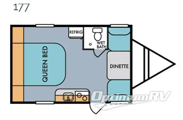 2017 Riverside Retro 177 Floorplan Photo