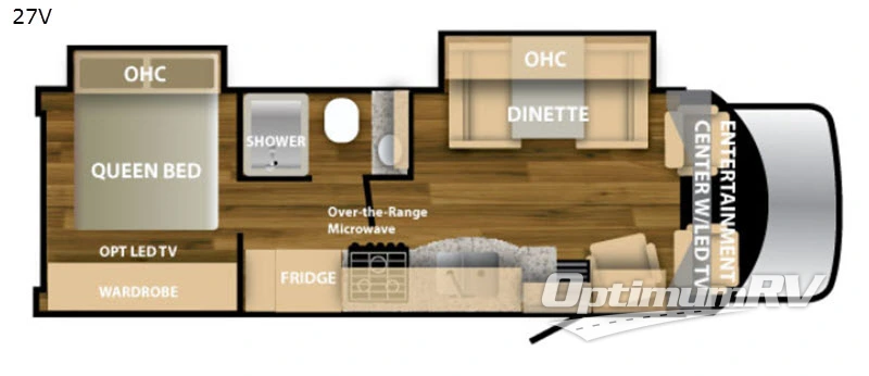 2018 NeXus Viper 27V Floorplan Photo