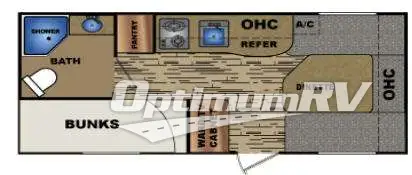 2014 Travel Lite Cobblestone i17 Floorplan Photo