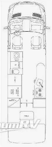 2012 Pleasure-Way Plateau TS Floorplan Photo
