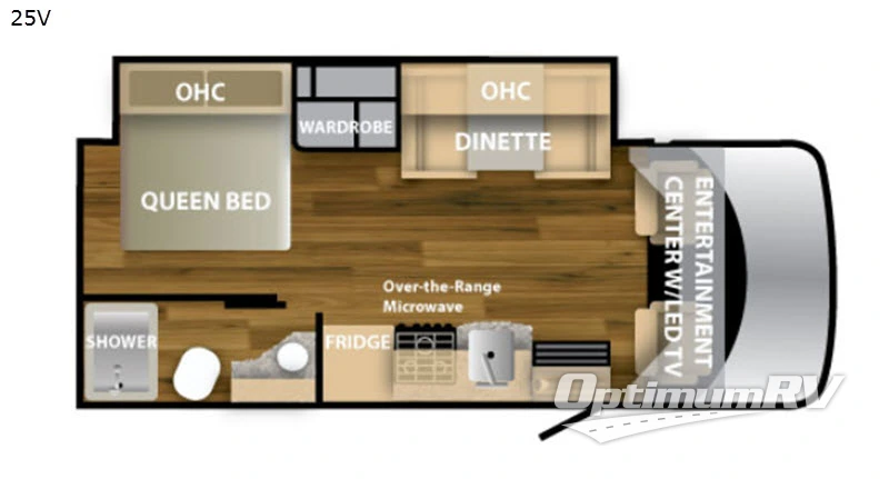 2017 NeXus Viper 25V Floorplan Photo