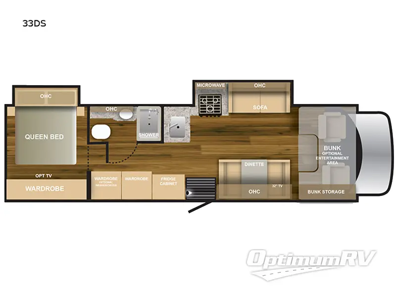 2024 NeXus Ghost 33DS RV Floorplan Photo