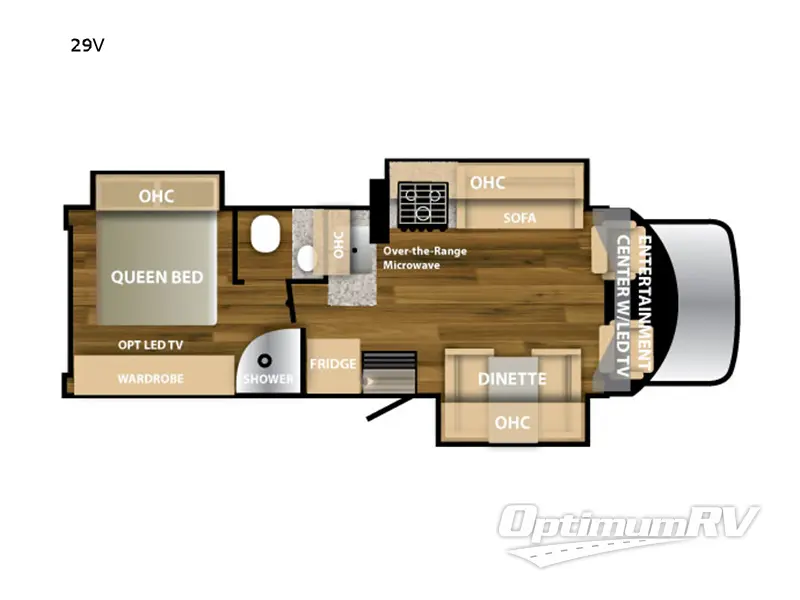 2024 NeXus Viper 29V RV Floorplan Photo