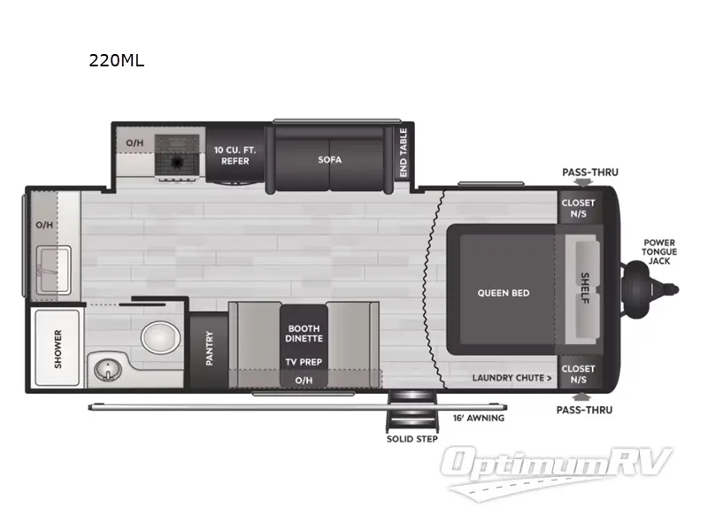 2025 Keystone Springdale 220ML Floorplan Photo