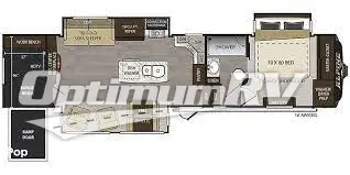 2018 Keystone alpine 3901RE RV Floorplan Photo