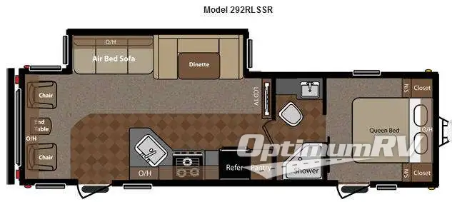 2013 Keystone Springdale 292RLSSR Floorplan Photo