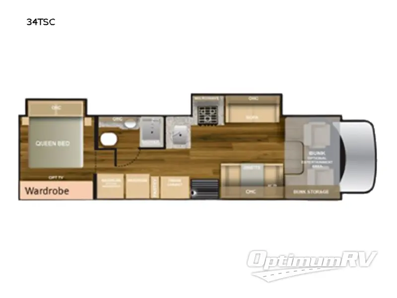 2023 NeXus Triumph Super C 34TSC RV Floorplan Photo